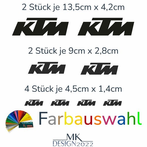 Aufkleber set passend - für, ktm