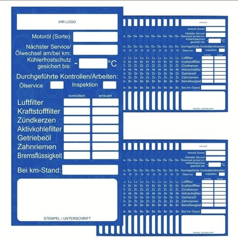 Auto service aufkleber - auto,