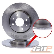 2x BREMSSCHEIBE SATZ