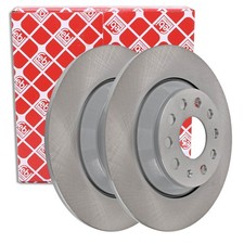 2x FEBI BILSTEIN Bremsscheibe