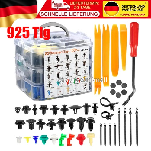 925tlg spreiznieten auto kfz - spreiznieten,