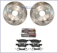 2x GEBOHRT BREMSSCHEIBEN