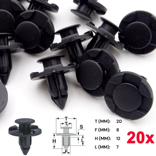 20x verkleidung clips - 20x,