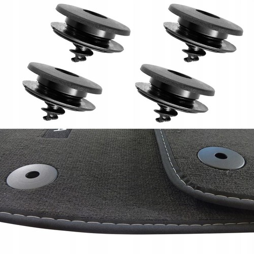 Fußmatten halter clips - 4x,