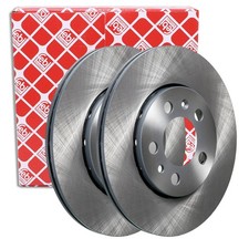 2x FEBI BILSTEIN Bremsscheibe