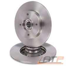 2x BREMSSCHEIBE HINTEN VOLL